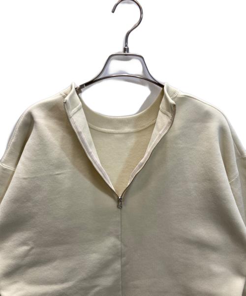 Adam et Rope（アダム エ ロペ）Adam et Rope (アダム エ ロペ) スウェットワンピース ベージュ サイズ:下記参照の古着・服飾アイテム