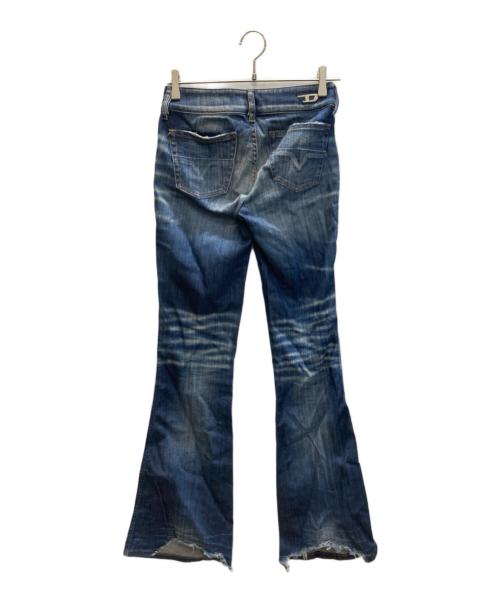 DIESEL（ディーゼル）DIESEL (ディーゼル) D-HUSH ブーツカットデニム/ディーハッシュ  インディゴ サイズ:SIZE W23×L30の古着・服飾アイテム