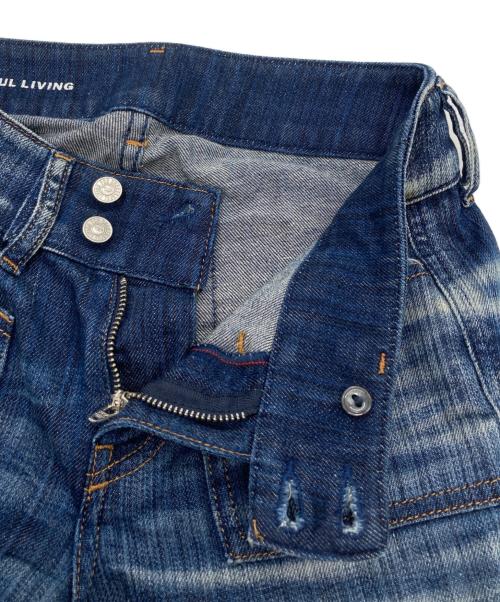 DIESEL（ディーゼル）DIESEL (ディーゼル) D-HUSH ブーツカットデニム/ディーハッシュ  インディゴ サイズ:SIZE W23×L30の古着・服飾アイテム