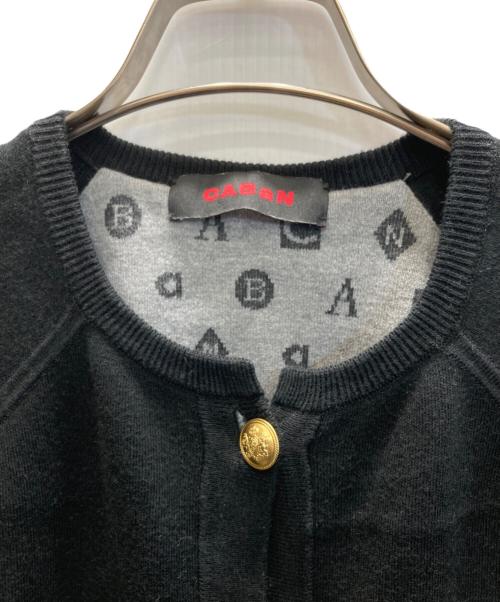 CABAN（キャバン）CABaN (キャバン) コットンカシミヤロングカーディガン ブラック サイズ:FREEの古着・服飾アイテム