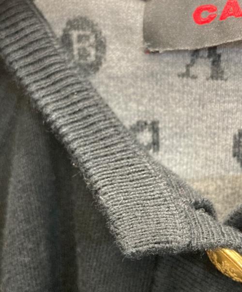 CABAN（キャバン）CABaN (キャバン) コットンカシミヤロングカーディガン ブラック サイズ:FREEの古着・服飾アイテム