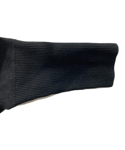 CABAN（キャバン）CABaN (キャバン) コットンカシミヤロングカーディガン ブラック サイズ:FREEの古着・服飾アイテム