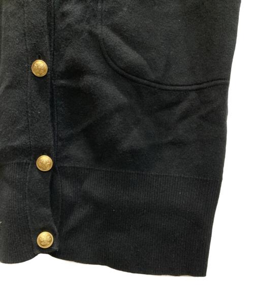 CABAN（キャバン）CABaN (キャバン) コットンカシミヤロングカーディガン ブラック サイズ:FREEの古着・服飾アイテム