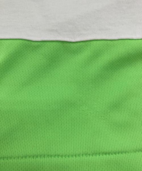 CDG（シーディージー）CDG (シーディージー) 蛍光ドッキングカットソー グリーン サイズ:Lの古着・服飾アイテム