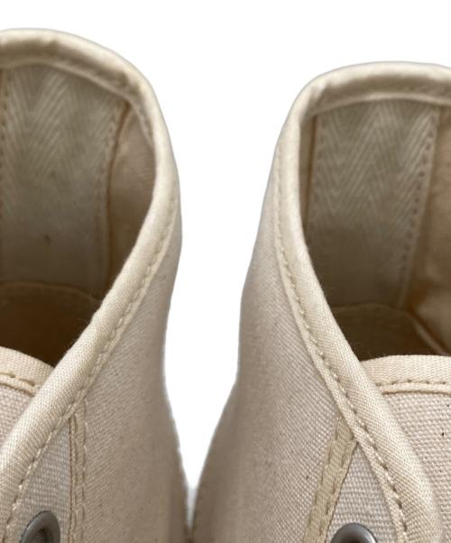 RRL（ダブルアールエル）RRL (ダブルアールエル) キャンバスハイカットスニーカー ナチュラル サイズ:9D/UK8/EUR42の古着・服飾アイテム
