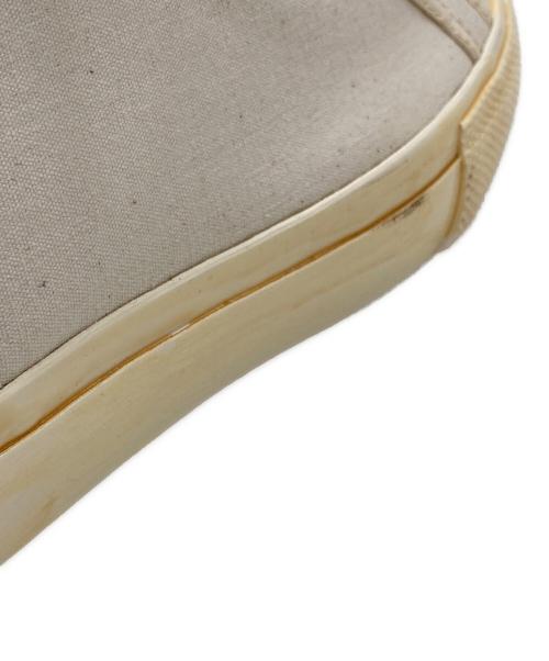 RRL（ダブルアールエル）RRL (ダブルアールエル) キャンバスハイカットスニーカー ナチュラル サイズ:9D/UK8/EUR42の古着・服飾アイテム