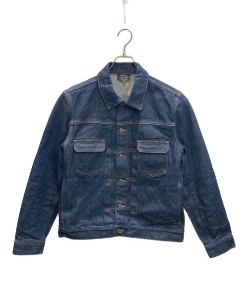 A.P.C.（アーペーセー）A.P.C. (アーペーセー) 2nd TYPE デニムジャケット インディゴ サイズ:Lの古着・服飾アイテム