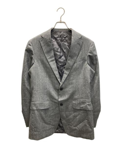 ESTNATION（エストネーション）ESTNATION (エストネーション) Super 120's セットアップスーツ グレー サイズ:46の古着・服飾アイテム