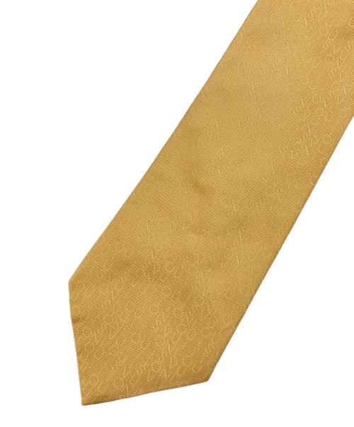 LOUIS VUITTON（ルイ ヴィトン）LOUIS VUITTON (ルイ ヴィトン) シルクネクタイ イエロー サイズ:サイズ詳細参照の古着・服飾アイテム