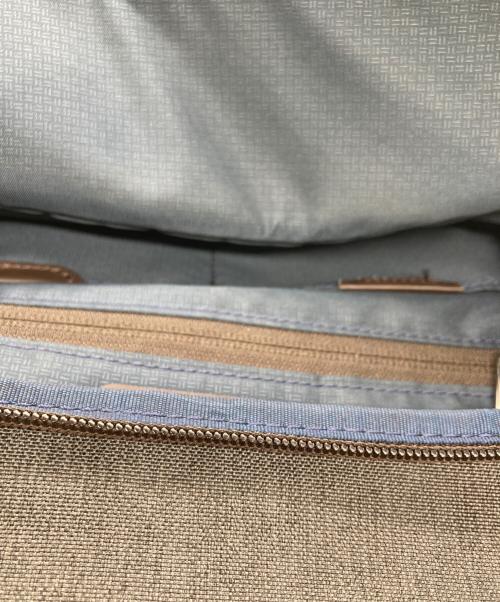 TUMI（トゥミ）TUMI (トゥミ) ALPHA 3 ブリーフ バックパック/3 Brief Backpack グレー×ブラウンの古着・服飾アイテム