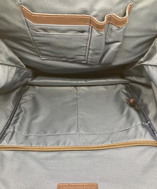 TUMI（トゥミ）TUMI (トゥミ) ALPHA 3 ブリーフ バックパック/3 Brief Backpack グレー×ブラウンの古着・服飾アイテム