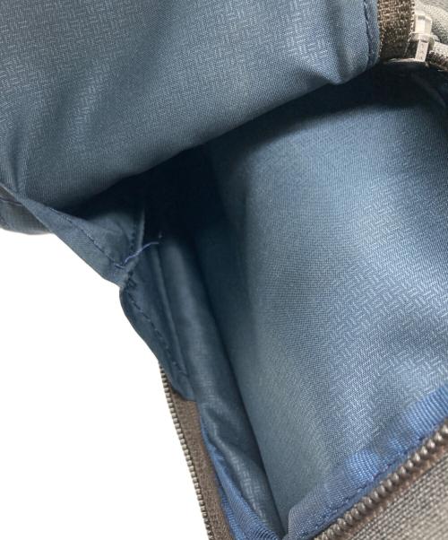 TUMI（トゥミ）TUMI (トゥミ) ALPHA 3 ブリーフ バックパック/3 Brief Backpack グレー×ブラウンの古着・服飾アイテム