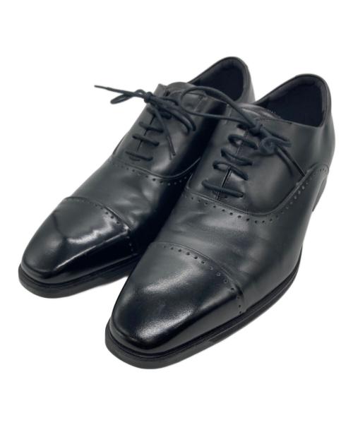 ASICS Runwalk（アシックス ランウォーク）ASICS Runwalk (アシックス ランウォーク) ストレートチップシューズ ブラック サイズ:SIZE 24.5cmの古着・服飾アイテム