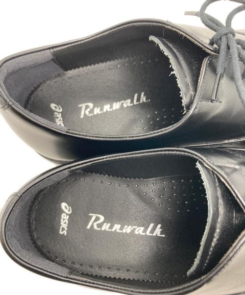 ASICS Runwalk（アシックス ランウォーク）ASICS Runwalk (アシックス ランウォーク) ストレートチップシューズ ブラック サイズ:SIZE 24.5cmの古着・服飾アイテム