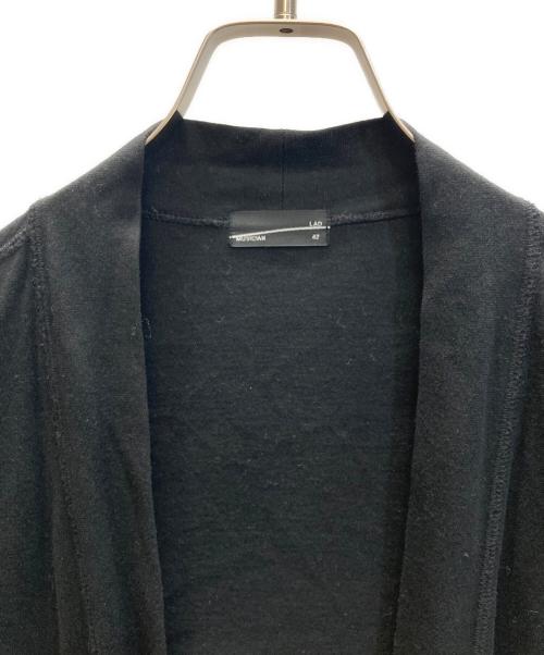 LAD MUSICIAN（ラッドミュージシャン）LAD MUSICIAN (ラッドミュージシャン) KIMONO CARDIGAN ブラック サイズ:下記参照の古着・服飾アイテム