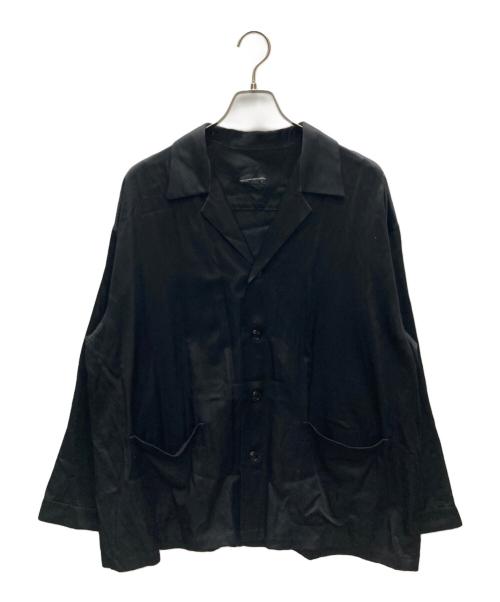 LAD MUSICIAN（ラッドミュージシャン）LAD MUSICIAN (ラッドミュージシャン) オープンカラーシャツ ブラック サイズ:SIZE 42の古着・服飾アイテム