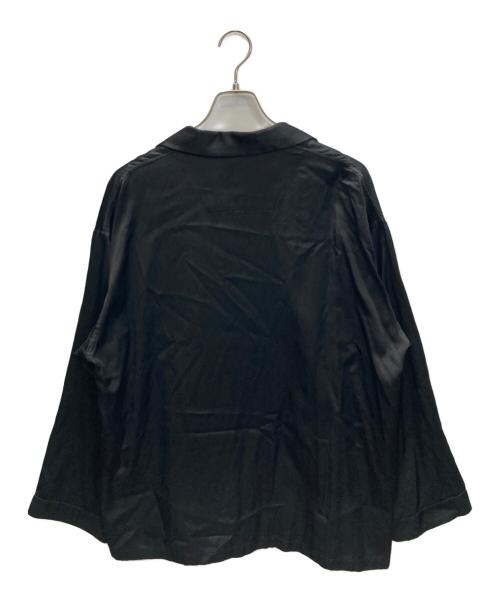 LAD MUSICIAN（ラッドミュージシャン）LAD MUSICIAN (ラッドミュージシャン) オープンカラーシャツ ブラック サイズ:SIZE 42の古着・服飾アイテム