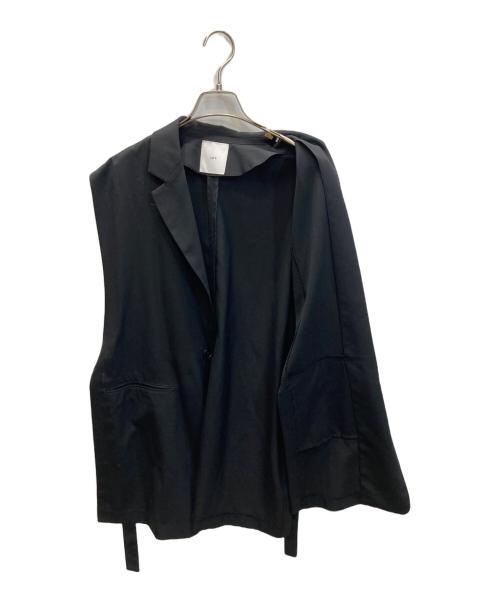 Lui's（ルイス）Lui's (ルイス) サイドベルトジレ ブラック サイズ:Freeの古着・服飾アイテム