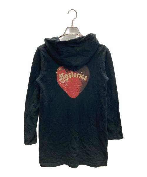 Hysteric Glamour（ヒステリックグラマー）Hysteric Glamour (ヒステリックグラマー) スカルプリントパーカー ブラック サイズ:SIZE Freeの古着・服飾アイテム