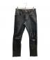 nonnative（ノンネイティブ）の古着「5ポケット カウレザーパンツ/5POKET COW LEATHER PANTS」｜ブラック