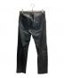 nonnative (ノンネイティブ) 5ポケット カウレザーパンツ/5POKET COW LEATHER PANTS ブラック サイズ:1：16000円