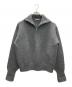 AURALEE（オーラリー）の古着「WOOL SOFT CORD KNIT HALF ZIP P/O/ウール ソフト コード ニット ハーフ ジップ プルオーバー」｜グレー