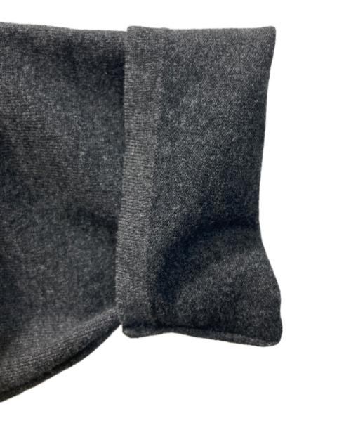 AURALEE（オーラリー）AURALEE (オーラリー) HIGH TWIST WOOL KNIT SHIRT CARDIGAN/ハイツゥイストウールニットシャツカーディガン グレー サイズ:5の古着・服飾アイテム