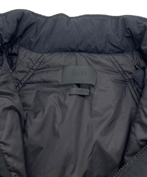 YOKE（ヨーク）YOKE (ヨーク) DETACHABLE MILYTARY BLOUSON/デタッチャブル ミリタリー ブルゾン ブラック サイズ:3の古着・服飾アイテム