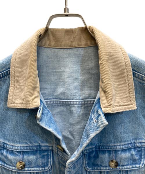A.P.C.（アーペーセー）A.P.C. (アーペーセー) 襟コーデユロイ デニムジャケット インディゴ サイズ:SIZE Sの古着・服飾アイテム