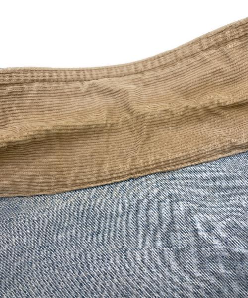 A.P.C.（アーペーセー）A.P.C. (アーペーセー) 襟コーデユロイ デニムジャケット インディゴ サイズ:SIZE Sの古着・服飾アイテム