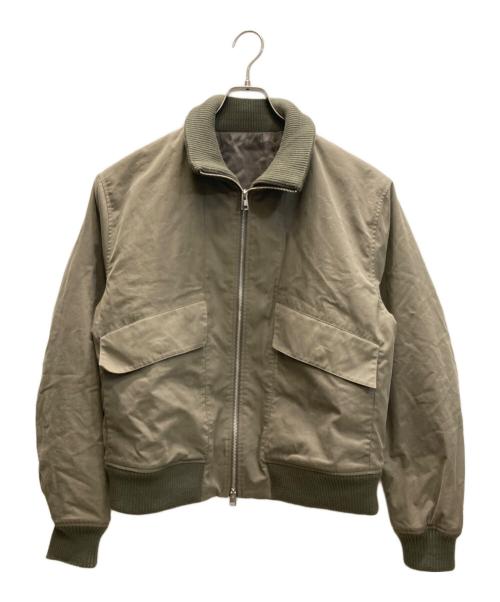 COS（コス）COS (コス) PADDED COTTON FLIGHT JACKET/パデッド コットン フライトジャケット オリーブ サイズ:Mの古着・服飾アイテム