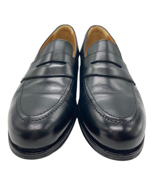 URBAN RESEARCH DOORS（アーバンリサーチドアーズ）URBAN RESEARCH DOORS (アーバンリサーチドアーズ) マルチスペックコインローファー/Multi-spec coin loafers ブラック サイズ:8の古着・服飾アイテム