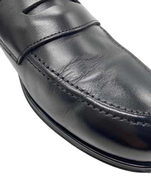 URBAN RESEARCH DOORS（アーバンリサーチドアーズ）URBAN RESEARCH DOORS (アーバンリサーチドアーズ) マルチスペックコインローファー/Multi-spec coin loafers ブラック サイズ:8の古着・服飾アイテム