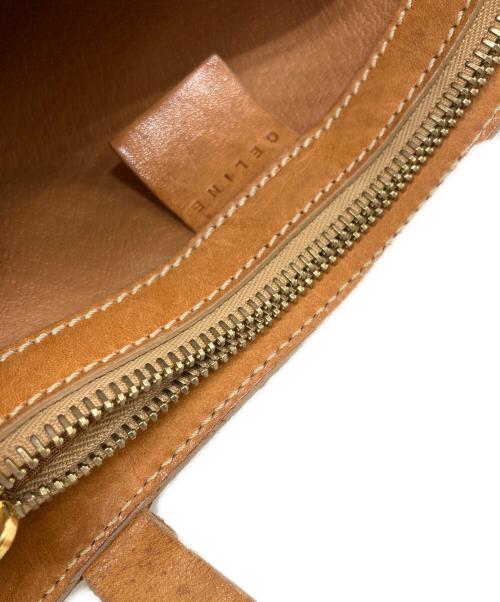 CELINE（セリーヌ）CELINE (セリーヌ) マカダム柄 ハンドバッグ/ Celine Macadam pattern handbag ブラウンの古着・服飾アイテム