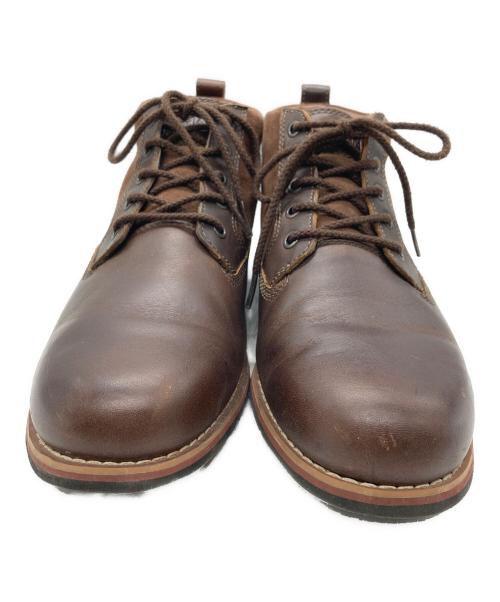 Timberland（ティンバーランド）Timberland (ティンバーランド) クレストフィールド レザーミッドブーツ ブラウン サイズ:25.5cm/EU41/UK7の古着・服飾アイテム