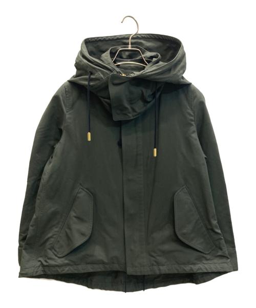 THE RERACS（ザ リラクス）THE RERACS (ザ リラクス) ショートモッズコート/Short Mods Coat カーキ サイズ:Sの古着・服飾アイテム