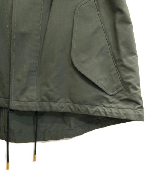 THE RERACS（ザ リラクス）THE RERACS (ザ リラクス) ショートモッズコート/Short Mods Coat カーキ サイズ:Sの古着・服飾アイテム