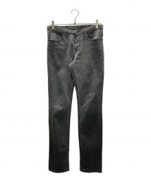GIVENCHY（ジバンシィ）の古着「スリムフィットデニムパンツ」｜ブラック