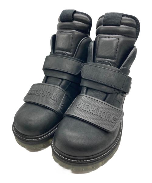 RICK OWENS（リックオウエンス）RICK OWENS (リックオウエンス) BIRKENSTOCK (ビルケンシュトック) HANCOCK ROTTERHIKER ブーツ ブラック サイズ:41の古着・服飾アイテム