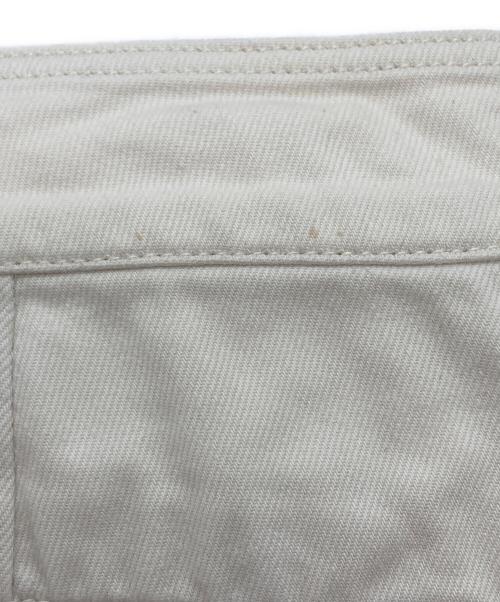 STILL BY HAND（スティルバイハンド）STILL BY HAND (スティルバイハンド) コットンカルゼ裏起毛パンツ ホワイト サイズ:SIZE 46の古着・服飾アイテム