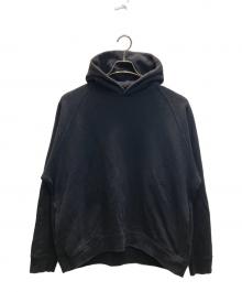 Graphpaper×LOOPWHEELER（グラフペーパー×ループウィラー）の古着「Sweat Parka」｜ブラック