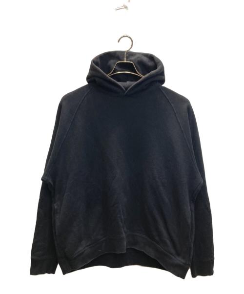 Graphpaper（グラフペーパー）Graphpaper (グラフペーパー) LOOPWHEELER (ループウィラー) Sweat Parka ブラック サイズ:1の古着・服飾アイテム