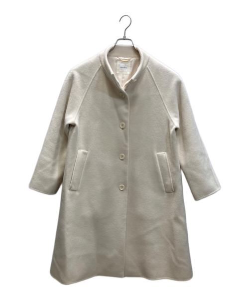NOLLEY'S（ノーリーズ）NOLLEY'S (ノーリーズ) スタンドカラーコート ベージュ サイズ:38の古着・服飾アイテム