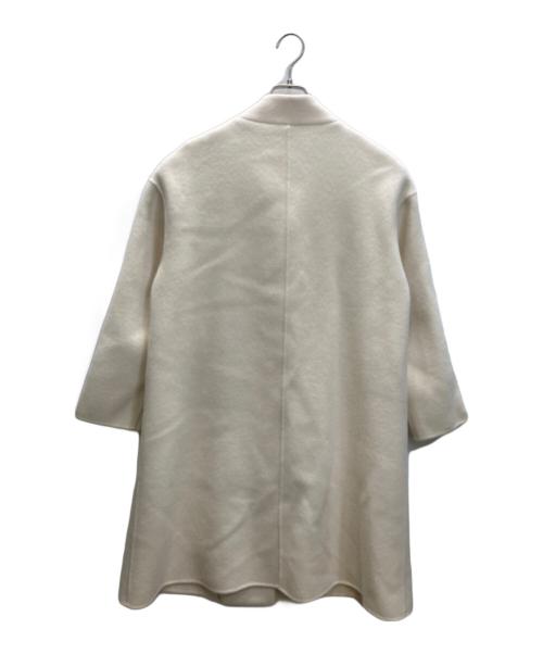 NOLLEY'S（ノーリーズ）NOLLEY'S (ノーリーズ) スタンドカラーコート ベージュ サイズ:38の古着・服飾アイテム