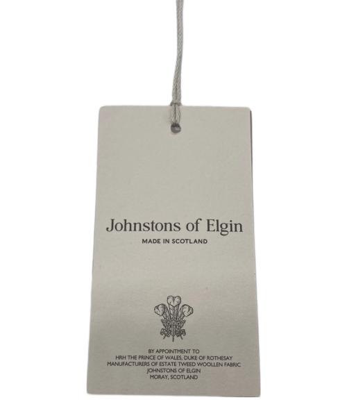 JOHNSTONS OF ELGIN（ジョンストンズオブエルガン）JOHNSTONS OF ELGIN (ジョンストンズオブエルガン) チェックマフラー レッド×グリーン 未使用品の古着・服飾アイテム