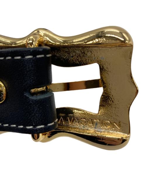 A VACATION（ア ヴァケーション）A VACATION (ア ヴァケーション) リボンベルト ブラックの古着・服飾アイテム