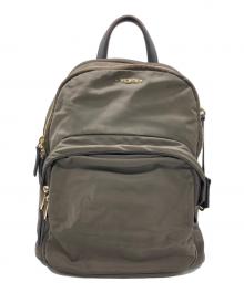 TUMI（トゥミ）の古着「ボヤジュール ドリ リュック」｜ベージュ