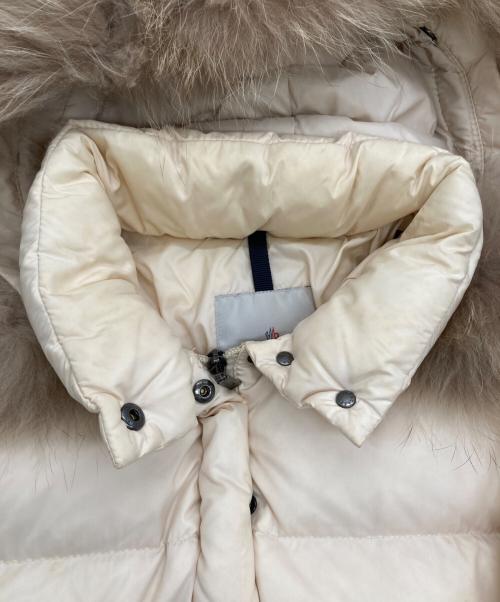 MONCLER（モンクレール）MONCLER (モンクレール) VALENTINE ダウンジャケット ベージュ サイズ:00の古着・服飾アイテム