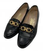 Salvatore Ferragamoサルヴァトーレ フェラガモ）の古着「ガンチーニ ビットローファー」｜ブラック