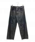 adidasアディダス）の古着「Adilenium シーズン3 ルーズフィット デニムパンツ」｜ブラック